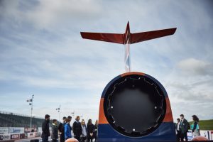 Bloodhound, rocket car, santa pod, microsoft, bbc, micro bit