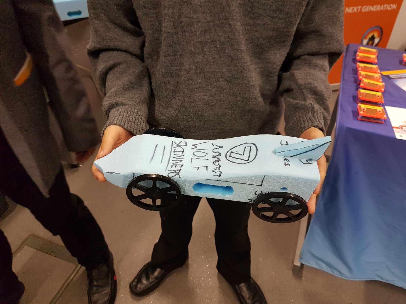 rocket car, bloodhound