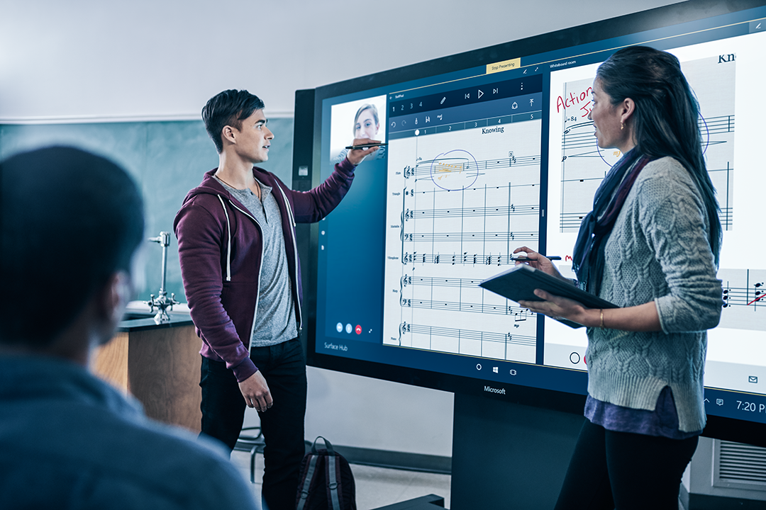 surface hub, microsoft