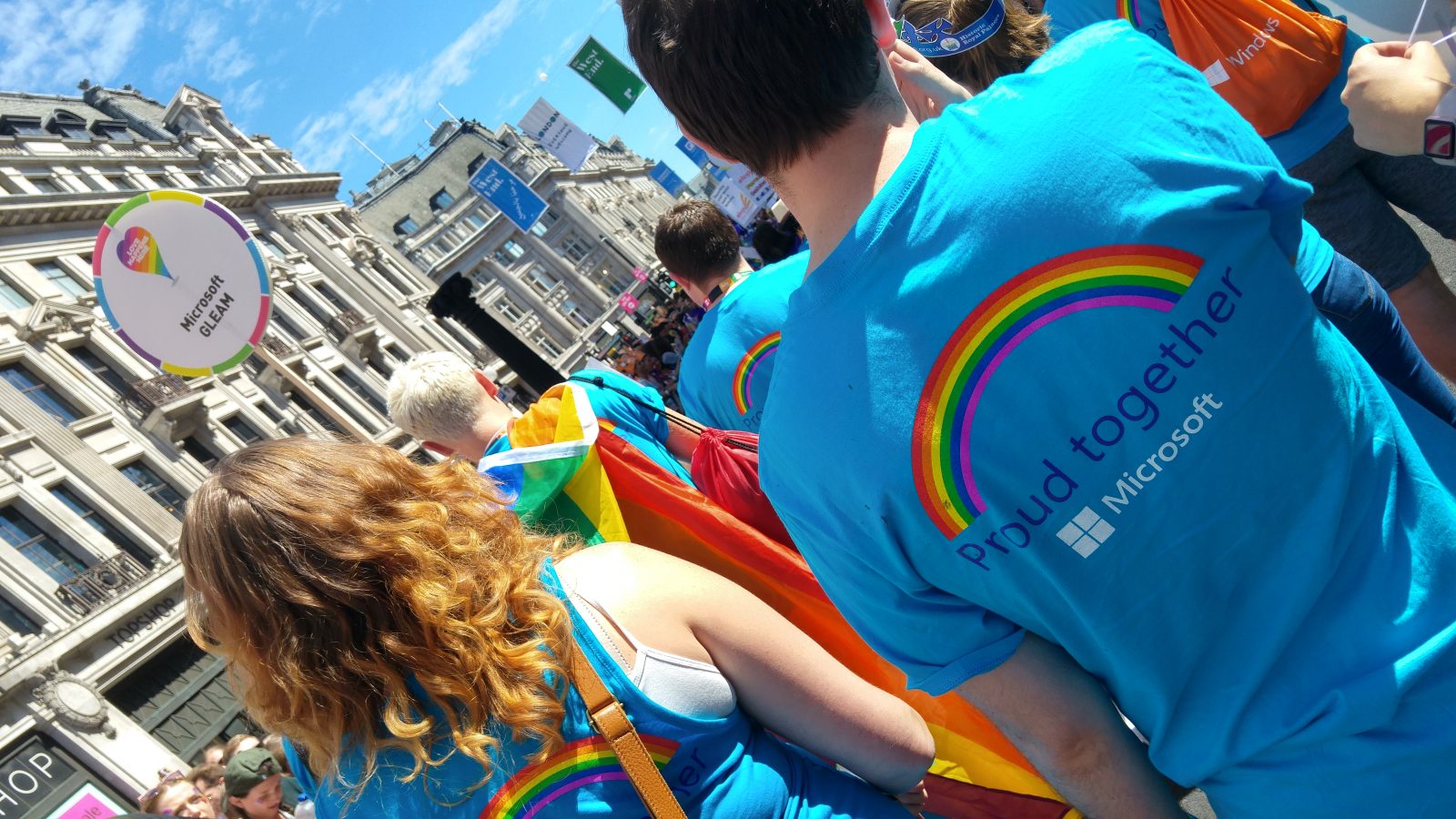 Pride parade in London