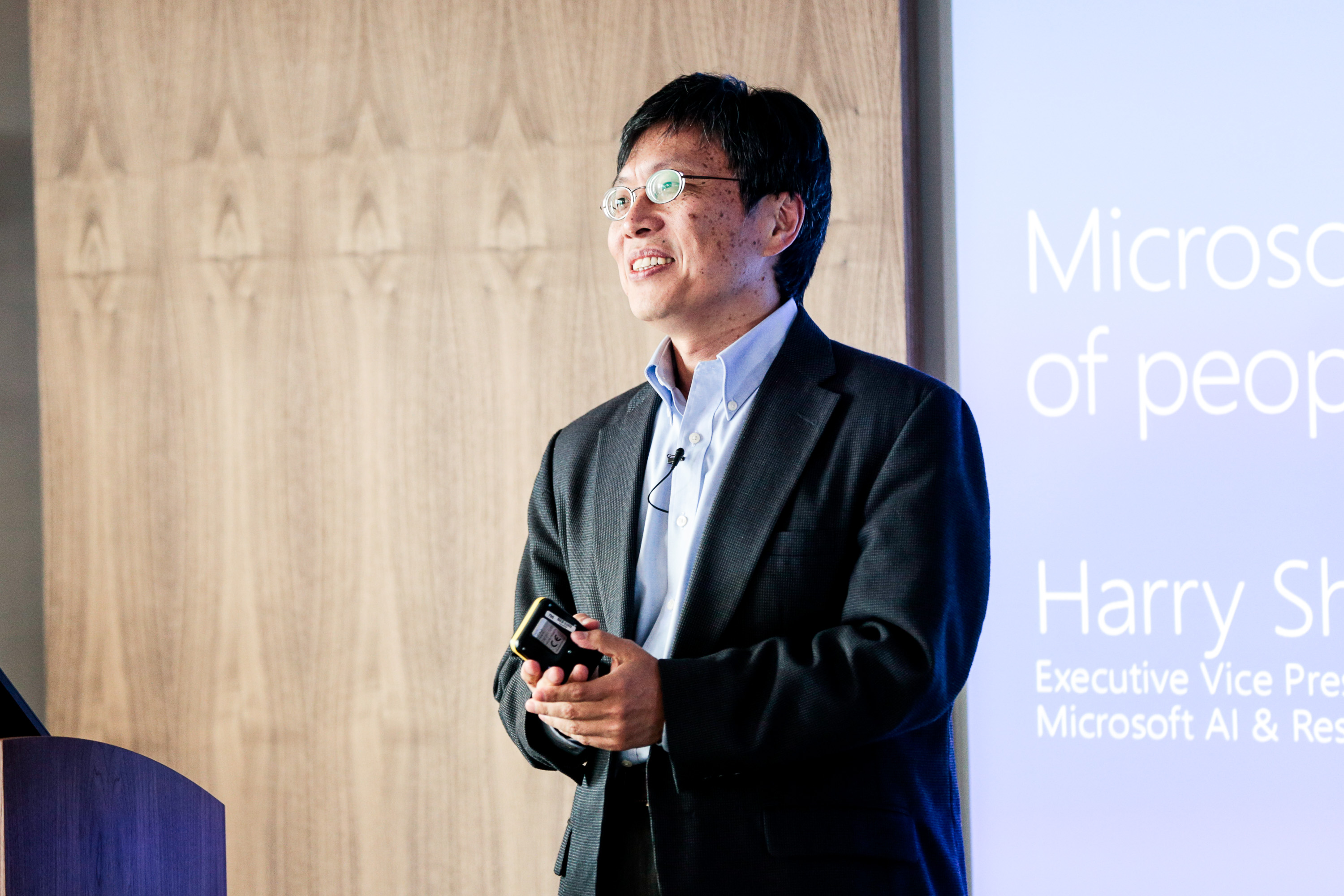 Harry Shum, Executive Vice President, Artificial Intelligence and Research Group, Microsoft