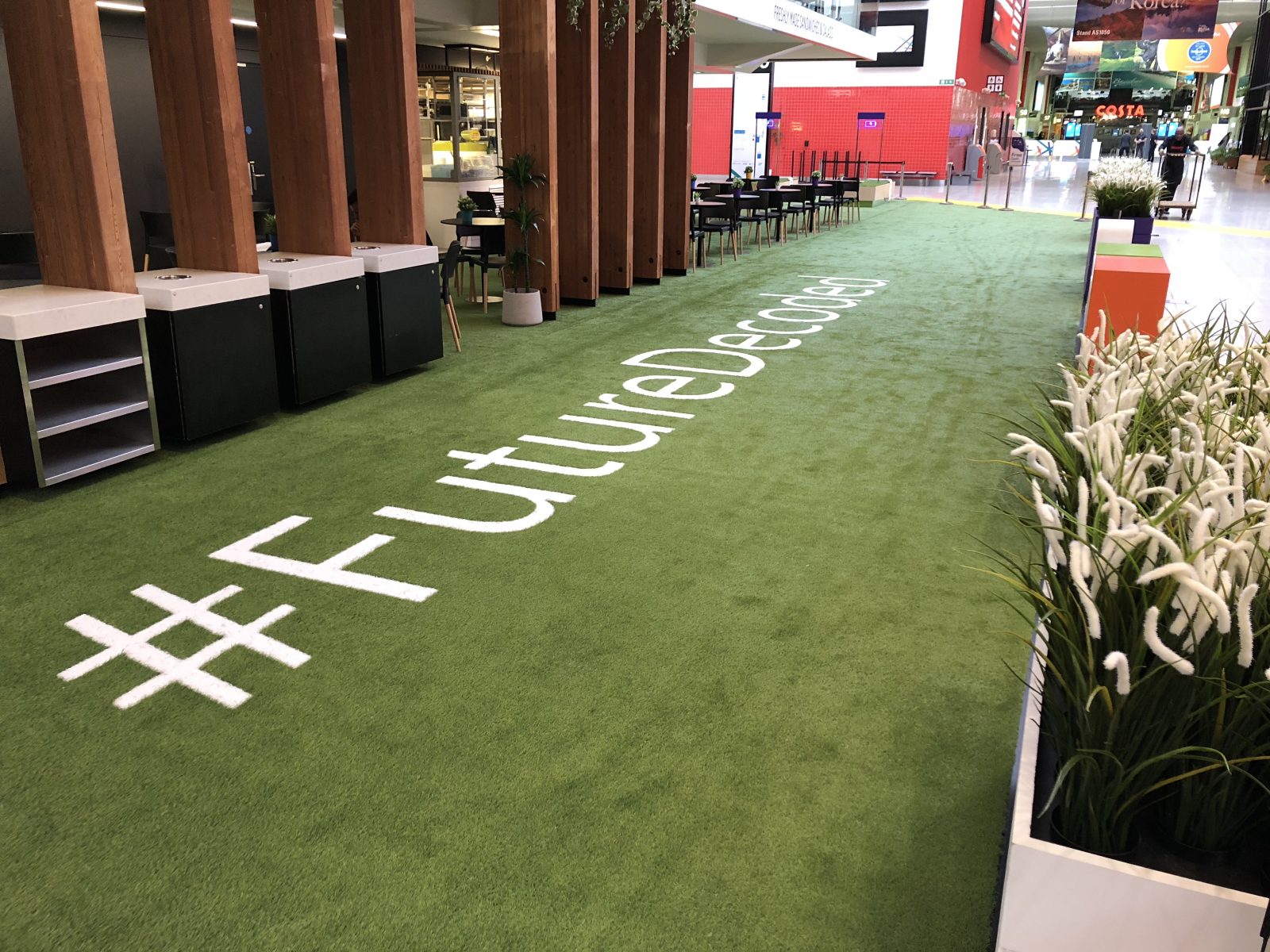 The hashtag #FutureDecoded trended on Twitter during the event