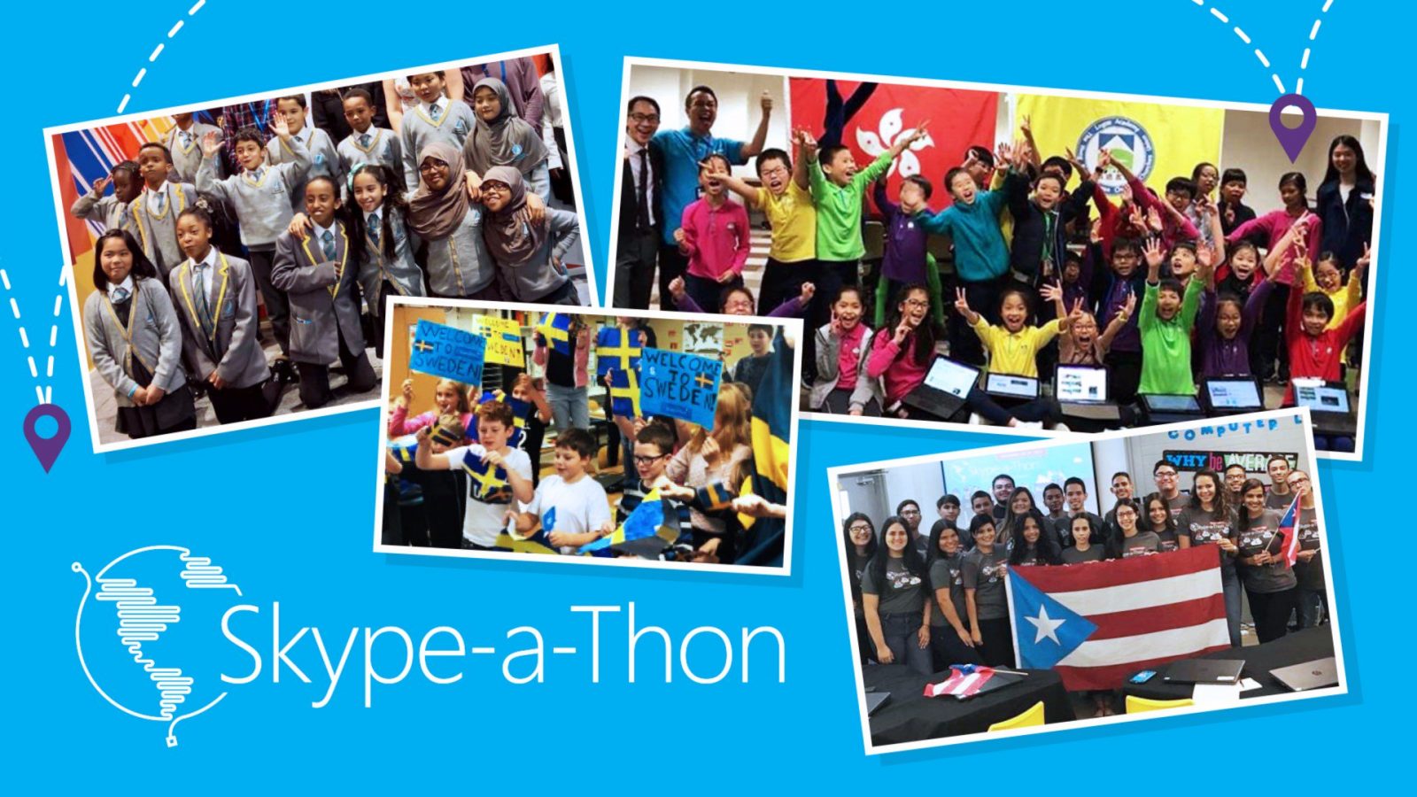 Skypeathon montage