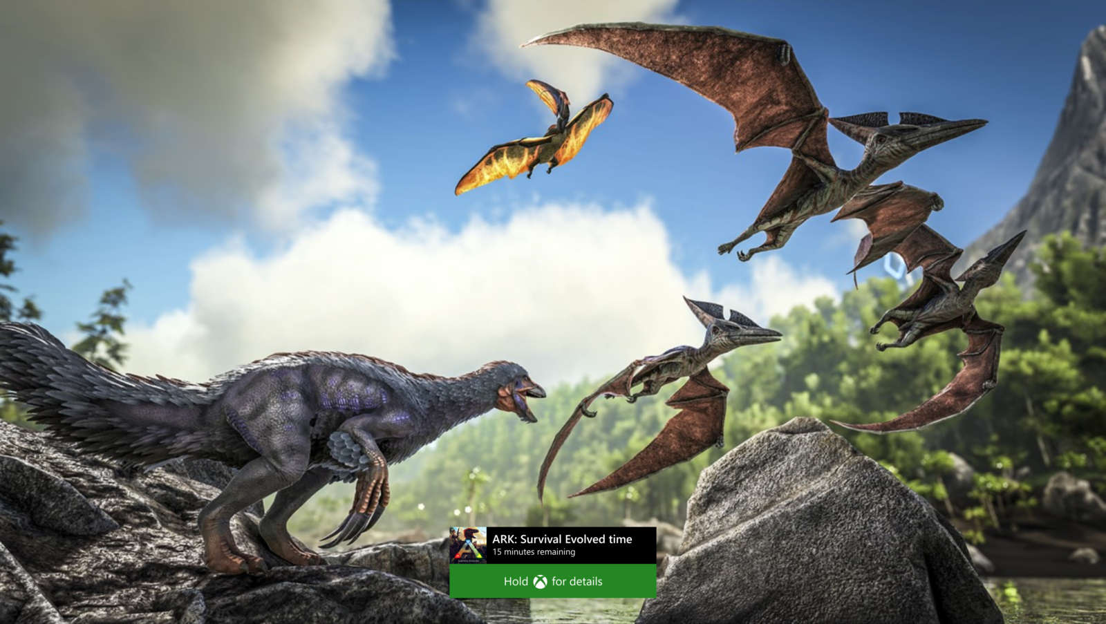 A time limit is shown on screen during the game Ark