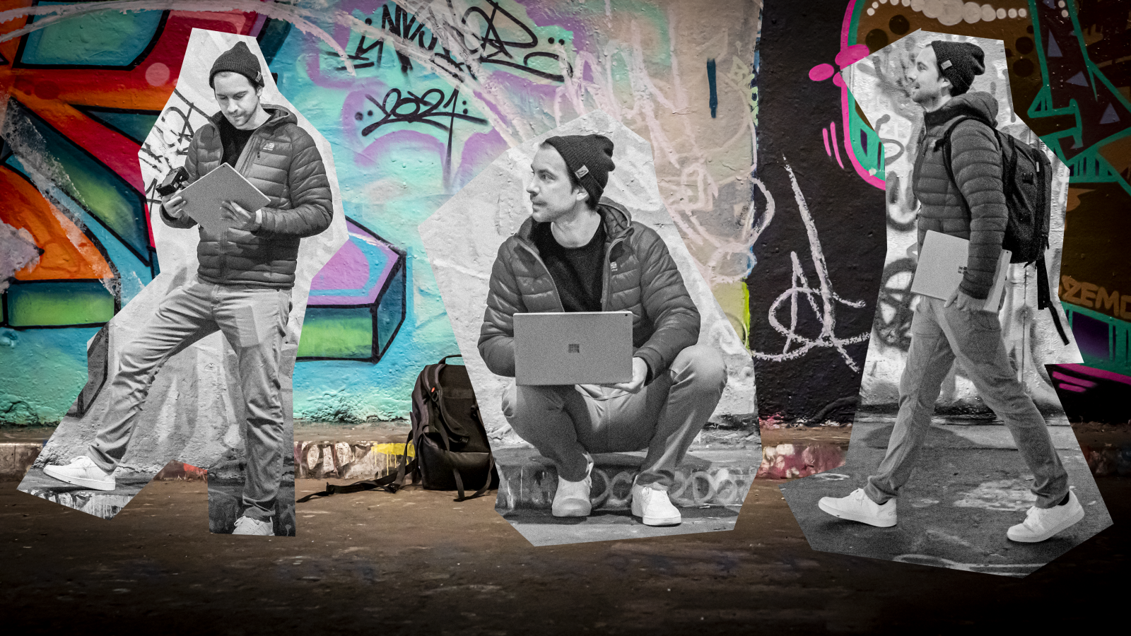 Artist Paperboyo in London