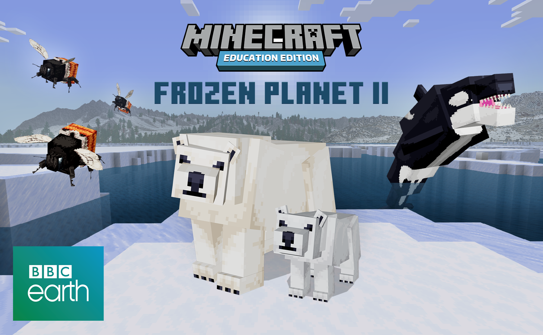 Frozen Planet in Minecraft