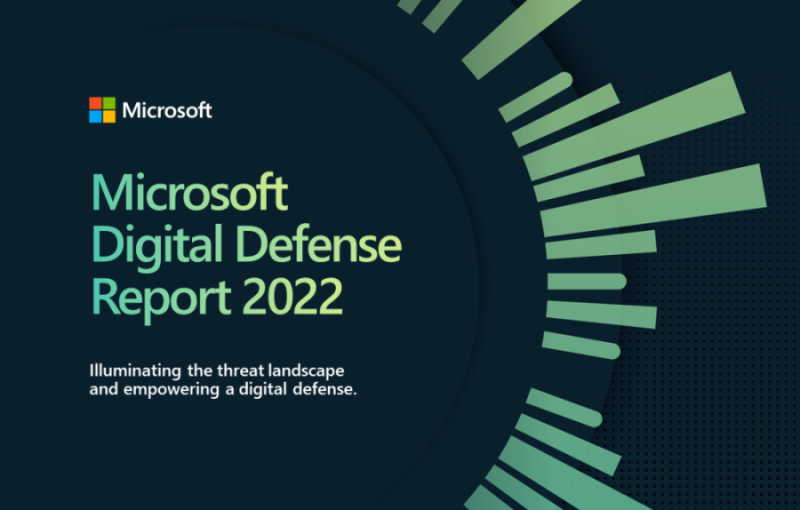 Microsoft Digital Defense Report front cover