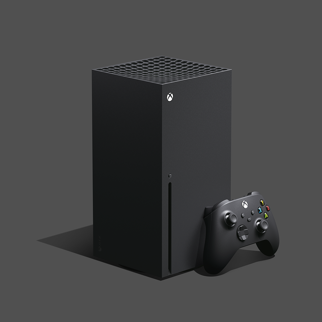 Xbox Series X console and controller