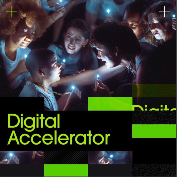 National Youth Theatre Digital Accelerator Graphic