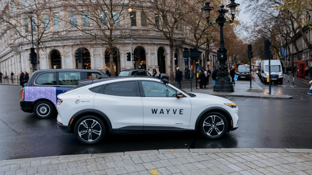 Wayve self-driving car in London