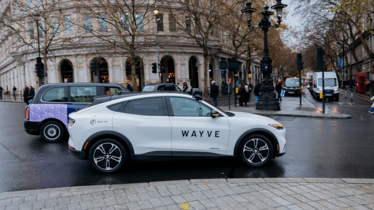Wayve self-driving car in London