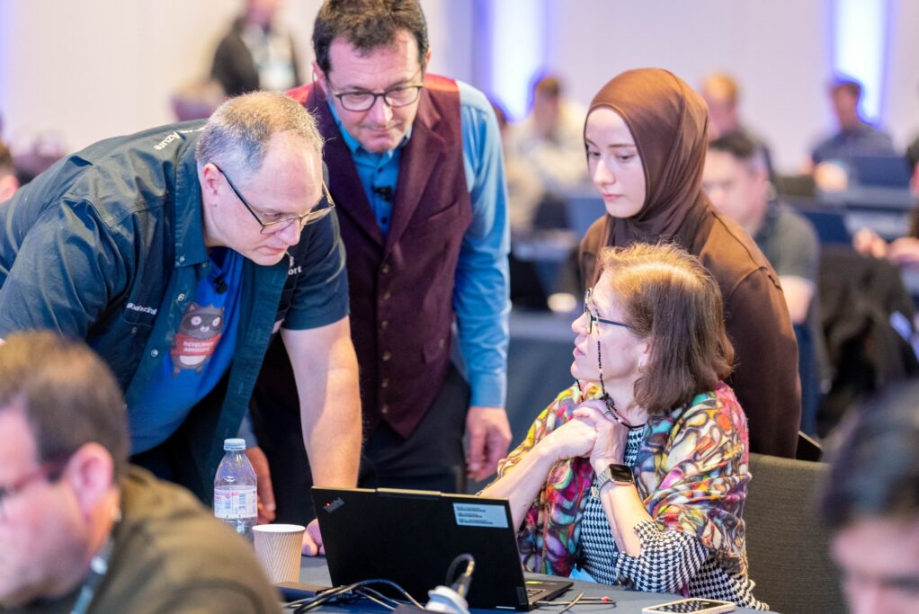 A technology workshop at the AI Tour London Feb 2026