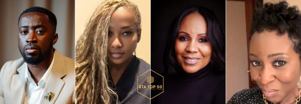 (L to R) Kwadwo Benko, Lizette Stephens, Michela McCollin, RoseMary Buahin