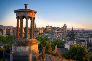 View across Edinburgh