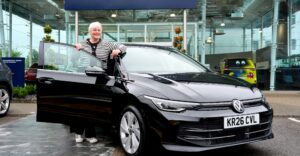 Joanne Bevan Shoosmiths with new car