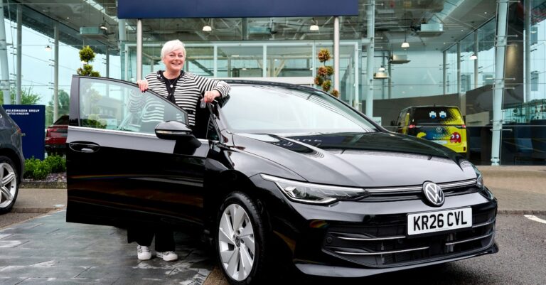 Joanne Bevan Shoosmiths with new car