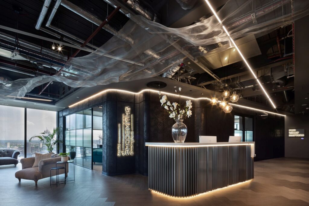 Shoosmiths office and logo