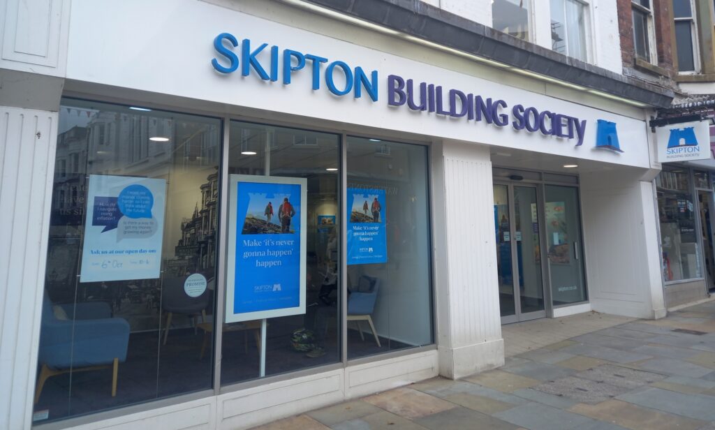 Skipton Building Society - Scarborough branch exterior
